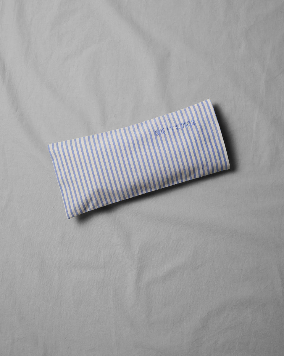 Coussin pour les yeux Aroma Stripe Bleu Écru