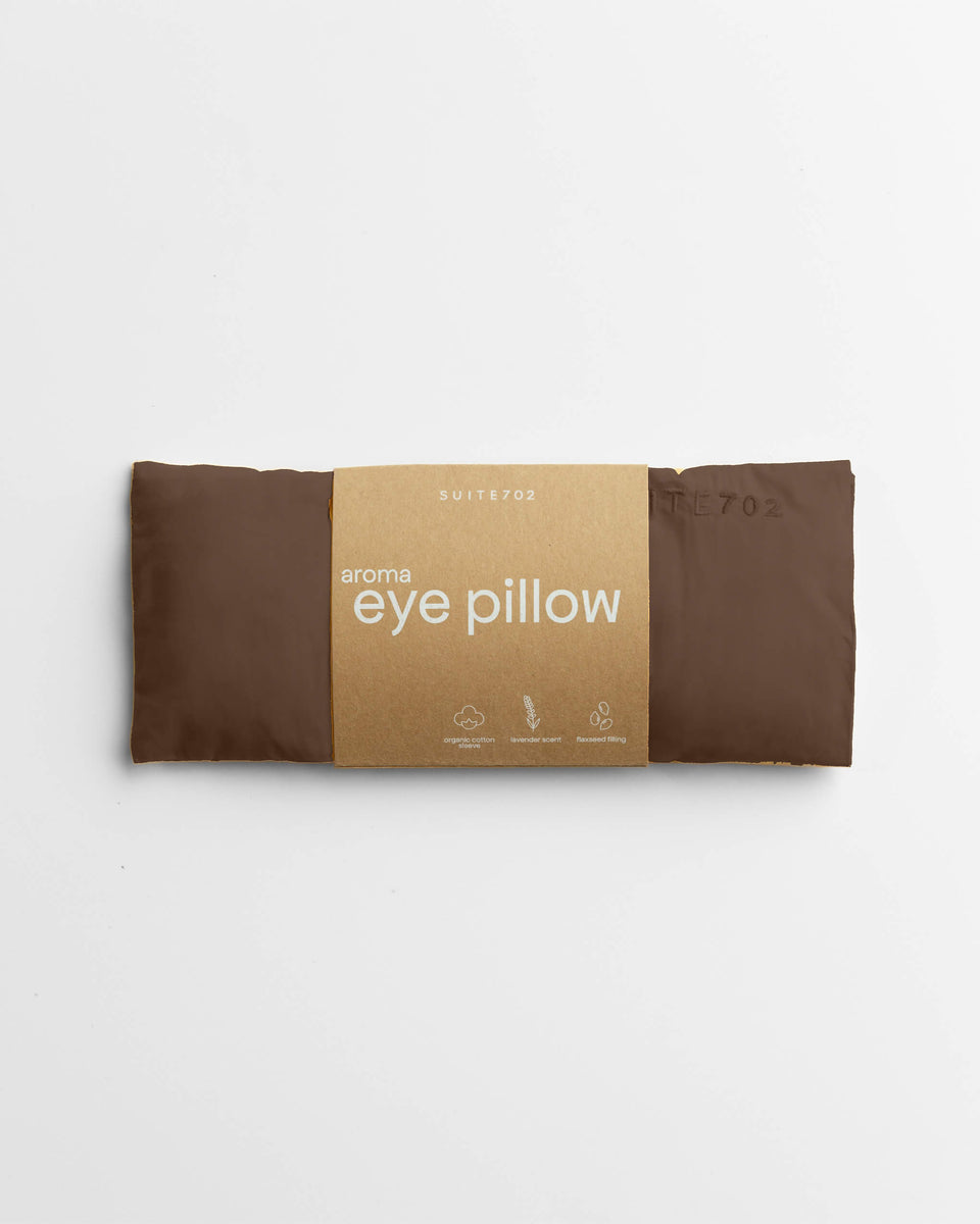 Aroma Eye Pillow Coffee Brown