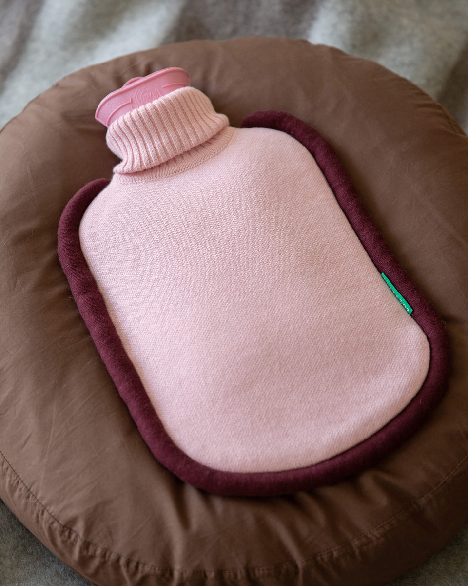 Bumper Hot Water Bottle Pastel Pink