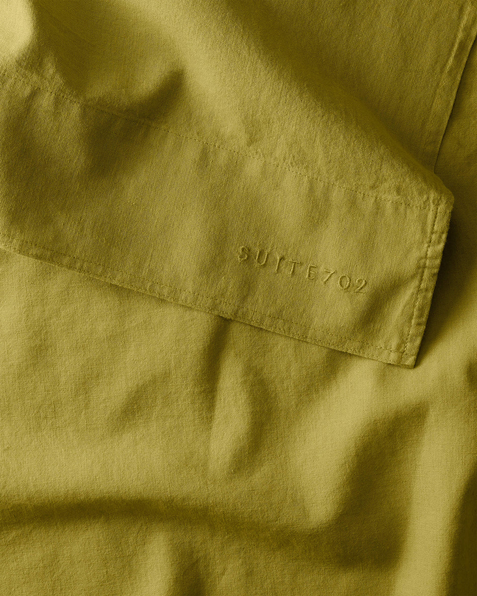 Sheet Linen Pear Green