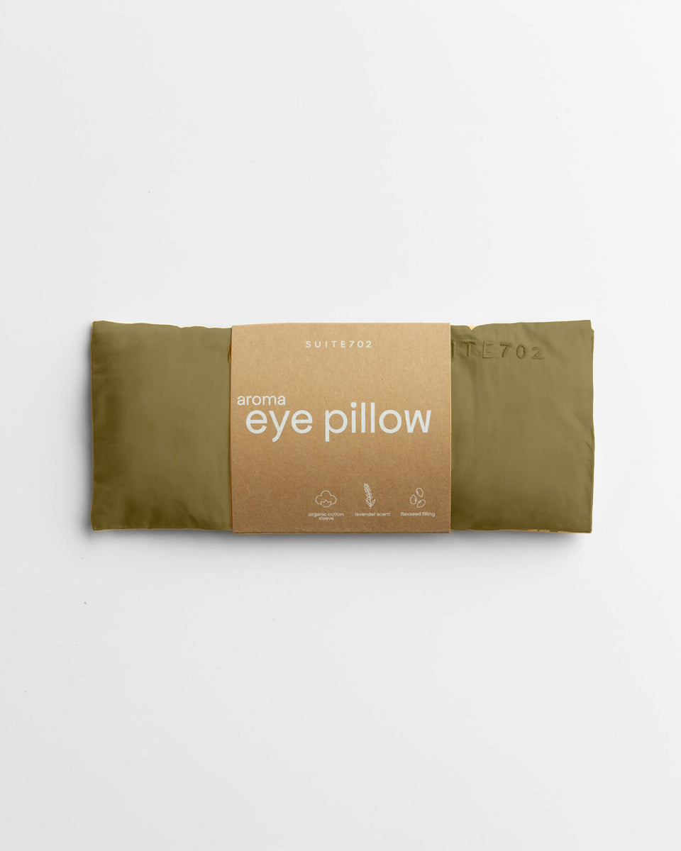 Aroma Eye Pillow Olive Green