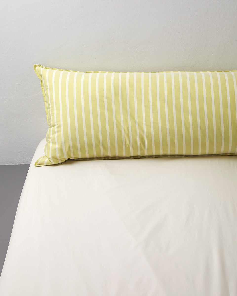 bedMATE Sloop Streep Katoen Yellow Ecru - SUITE702